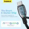 Дата кабель USB-C to USB-C 1.2m 100W black Baseus (P10355702111-00) изображение 8