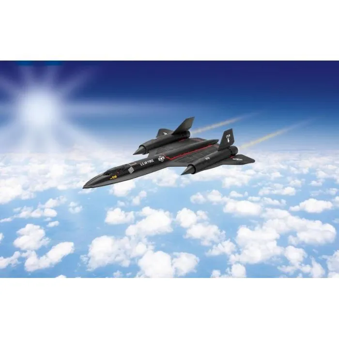 Сборная модель Revell модель самолет Lockheed SR-71 Blackbird, уровень 2, 1:110 (RVL-03652) изображение 11