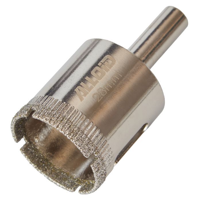 Сверло Alloid Base, корончате, алмазне, по склу та кераміці, 18мм (GS-50018)
