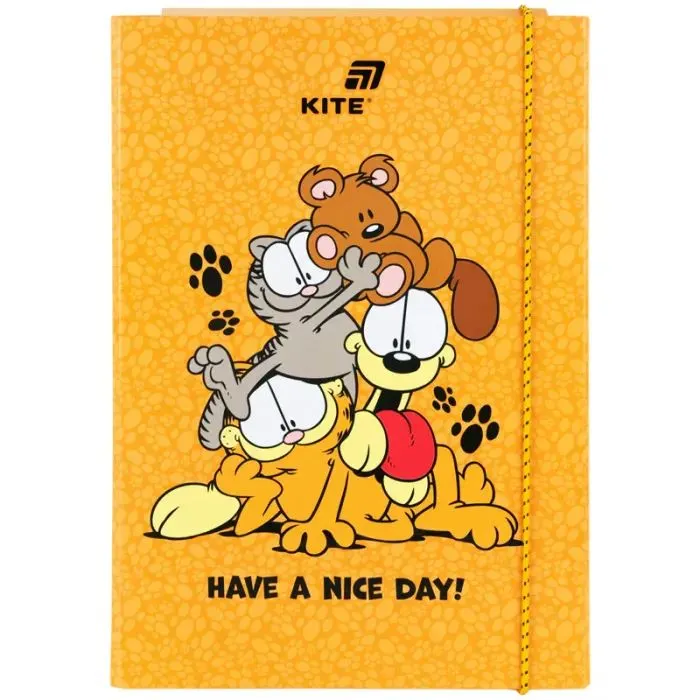 Папка для зошитів Kite на гумці Garfield (GF26-210) зображення 2