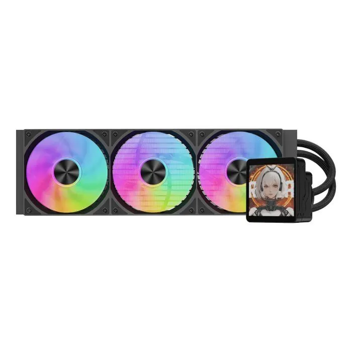 Система жидкостного охлаждения DARKFLASH DV360S MAX BLACK изображение 3