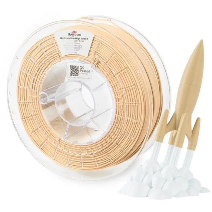 Пластик для 3D-принтера Spectrum PLA HS Premium 1.75mm 1kg Latte Beige (81049) изображение 3