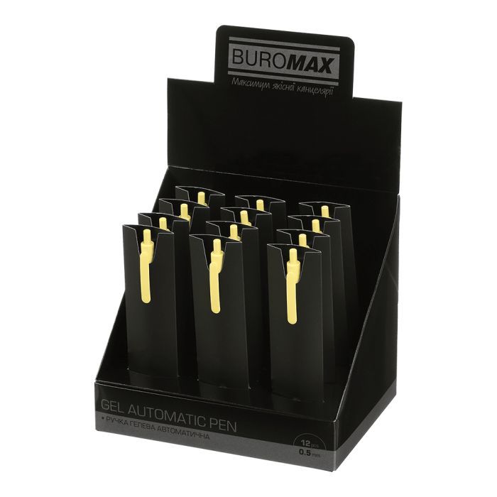 Ручка гелева Buromax автоматична MIST, 0,5 мм, сині чорнила, лаванда (BM.83103-39) зображення 4