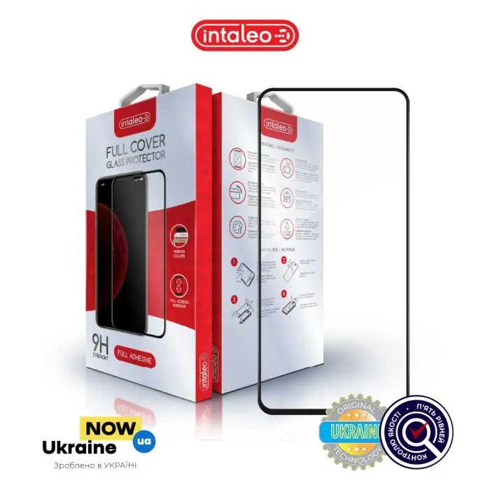 Скло захисне Intaleo Full Glue Samsung S21FE Black (1283126521713) зображення 2