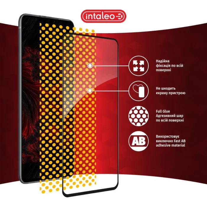 Скло захисне Intaleo Full Glue Samsung S21FE Black (1283126521713) зображення 7