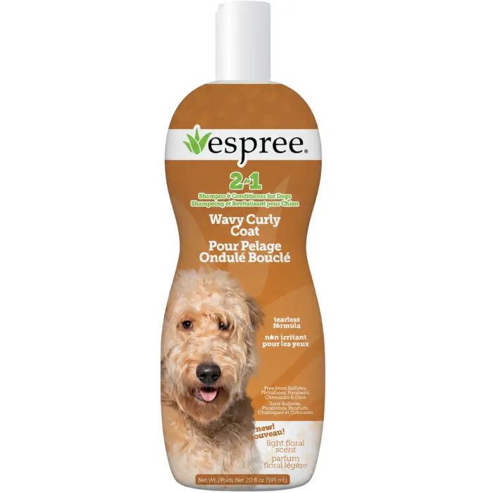 Шампунь для тварин Espree Wavy Curly Coat Dog 2in1 3.79 л (0748406003507)
