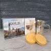Набор чашек Vittora Gold з подвійним дном 2 шт 270мл (VT-5305-270) изображение 2