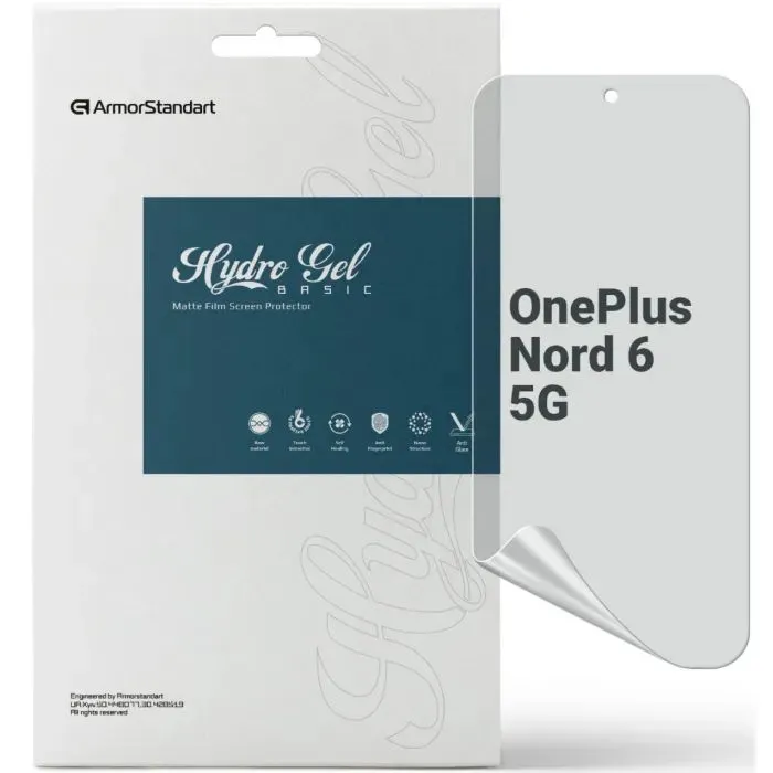 Пленка защитная Armorstandart Matte hydrogel OnePlus Nord 6 5G (ARM93899)