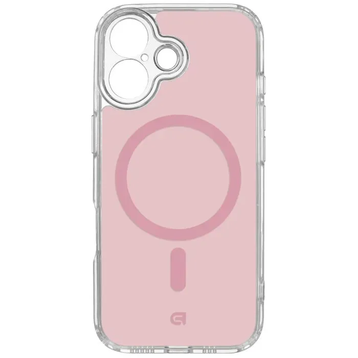 Чехол для мобильного телефона Armorstandart Clear Hybrid MagCase Apple iPhone 17 Pink (ARM91741)
