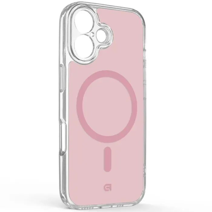 Чехол для мобильного телефона Armorstandart Clear Hybrid MagCase Apple iPhone 17 Pink (ARM91741) изображение 2