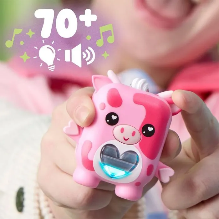Интерактивная игрушка Nanomals S1 – Клубничная коровка (G2212) изображение 4