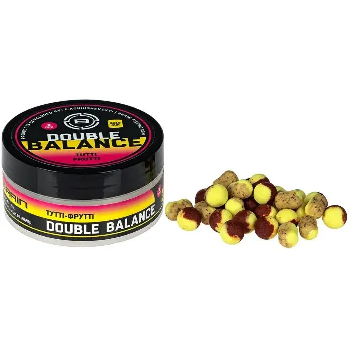 Бойл Brain Double Balance Tutti- Frutti (тутті-фрутті) 08+06х10mm (1858.81.48)