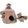 Іграшка для собак Outward Hound Hide-A-Squirrel Білка-схованка 17x15 см (0700603310116) зображення 2