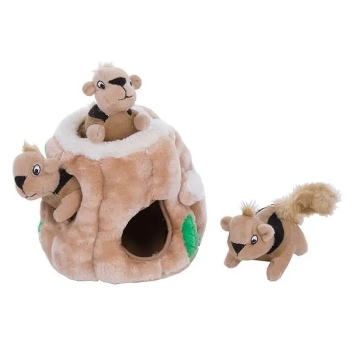 Іграшка для собак Outward Hound Hide-A-Squirrel Білка-схованка 17x15 см (0700603310116) зображення 3