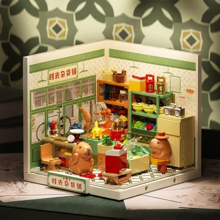 Конструктор JAKI Mini Super Town Продуктова крамничка капібар 294 елементи (FK015) зображення 2
