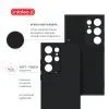 Чохол до мобільного телефона Intaleo SoftShell Samsung Galaxy S24 Ultra Black (1283126590474) зображення 5