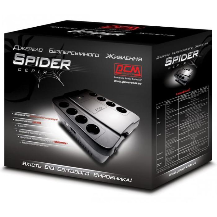 Источник бесперебойного питания Powercom SPD-650U изображение 4