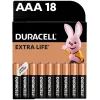 Батарейка Duracell AAA лужні 18 шт. в упаковці (5000394107557 / 81546741)