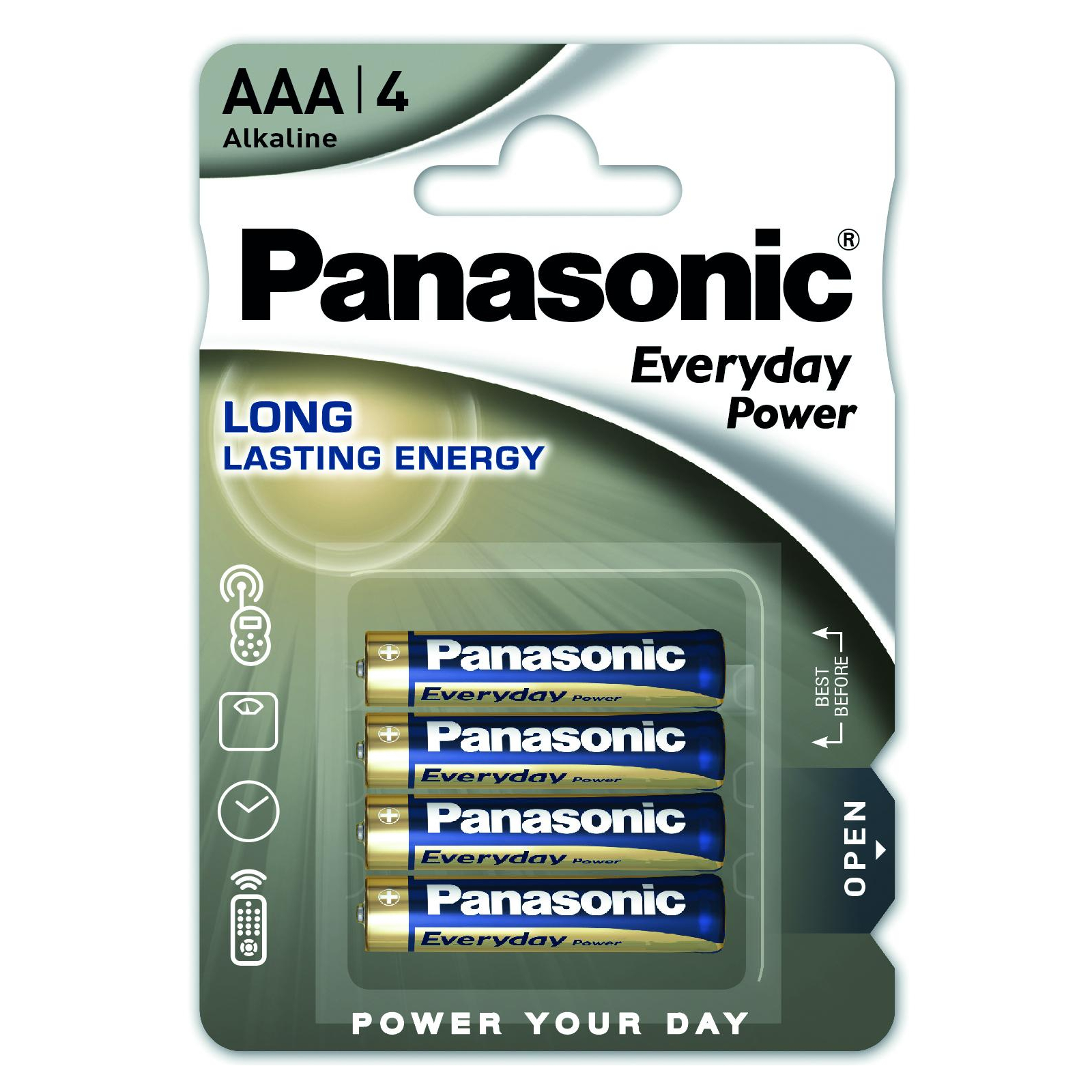 Батарейка Panasonic AAA LR03 Everyday Power * 4 (LR03REE/4BR)