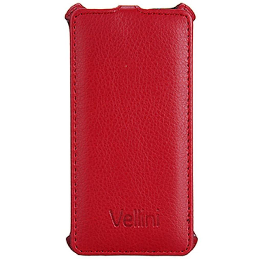 Чохол до мобільного телефона Vellini для Fly IQ4416 Red /Lux-flip / (214773) (214773)