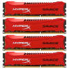 Модуль памяти для компьютера DDR3 32GB (4x8GB) 1866 MHz Savage Red Kingston Fury (ex.HyperX) (HX318C9SRK4/32)
