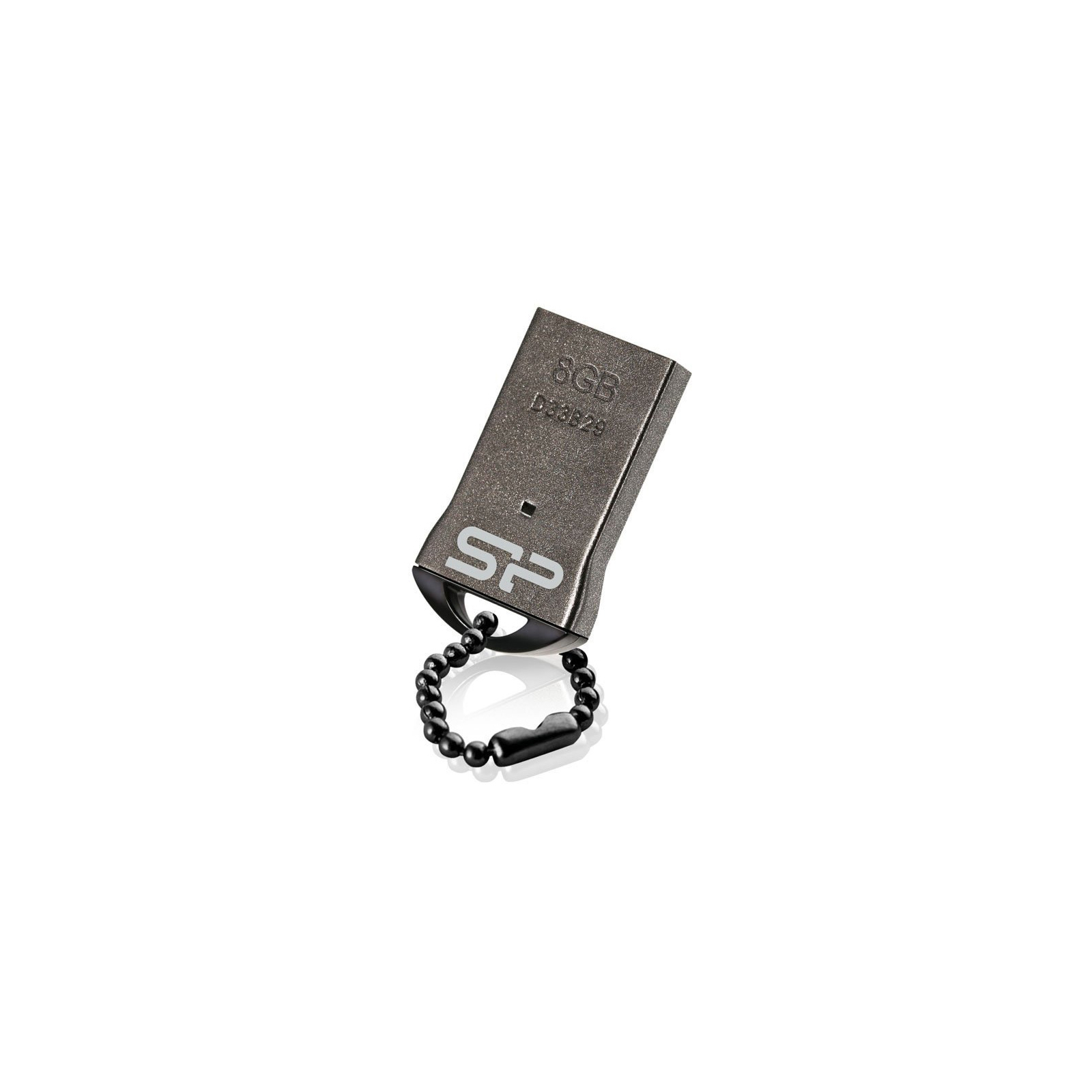 USB флеш накопитель Silicon Power 8GB Touch T01 Black (SP008GBUF2T01V3K) изображение 2