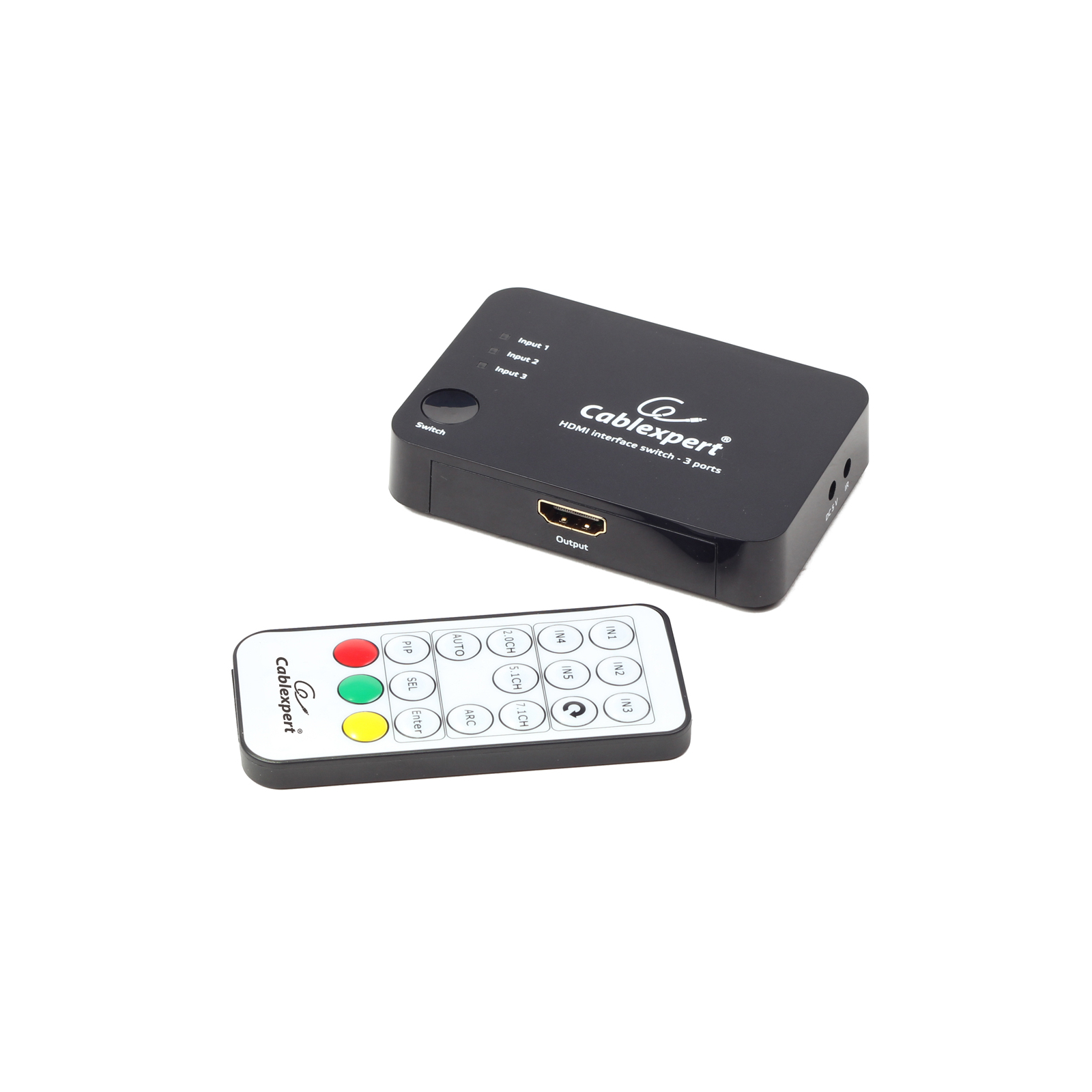 Комутатор відео Cablexpert HDMI, (3 вх, 1 вых) (DSW-HDMI-33)