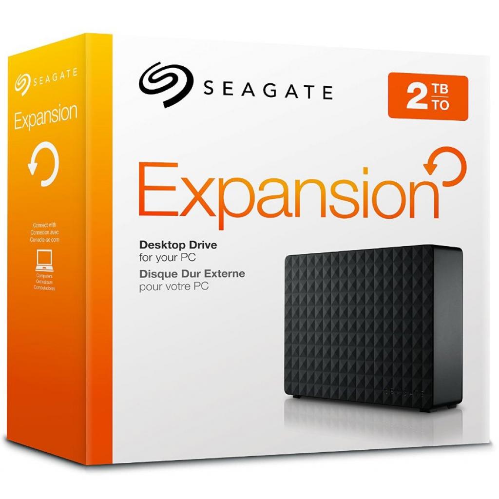Зовнішній жорсткий диск 3.5" 2TB Expansion Desktop Seagate (STEB2000200) зображення 6