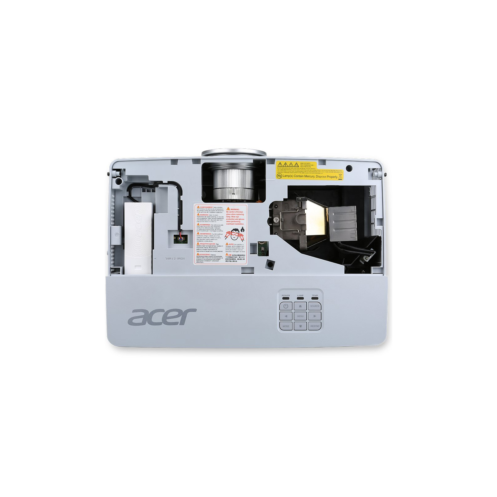 Проектор Acer P5327W (MR.JLR11.001) зображення 7