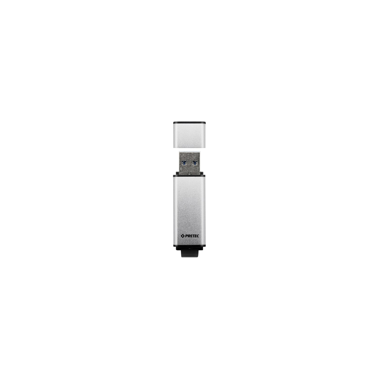 USB флеш накопитель Pretec 32GB i-Disk R30 Silver USB 3.0 (R3X32G-30S) изображение 2