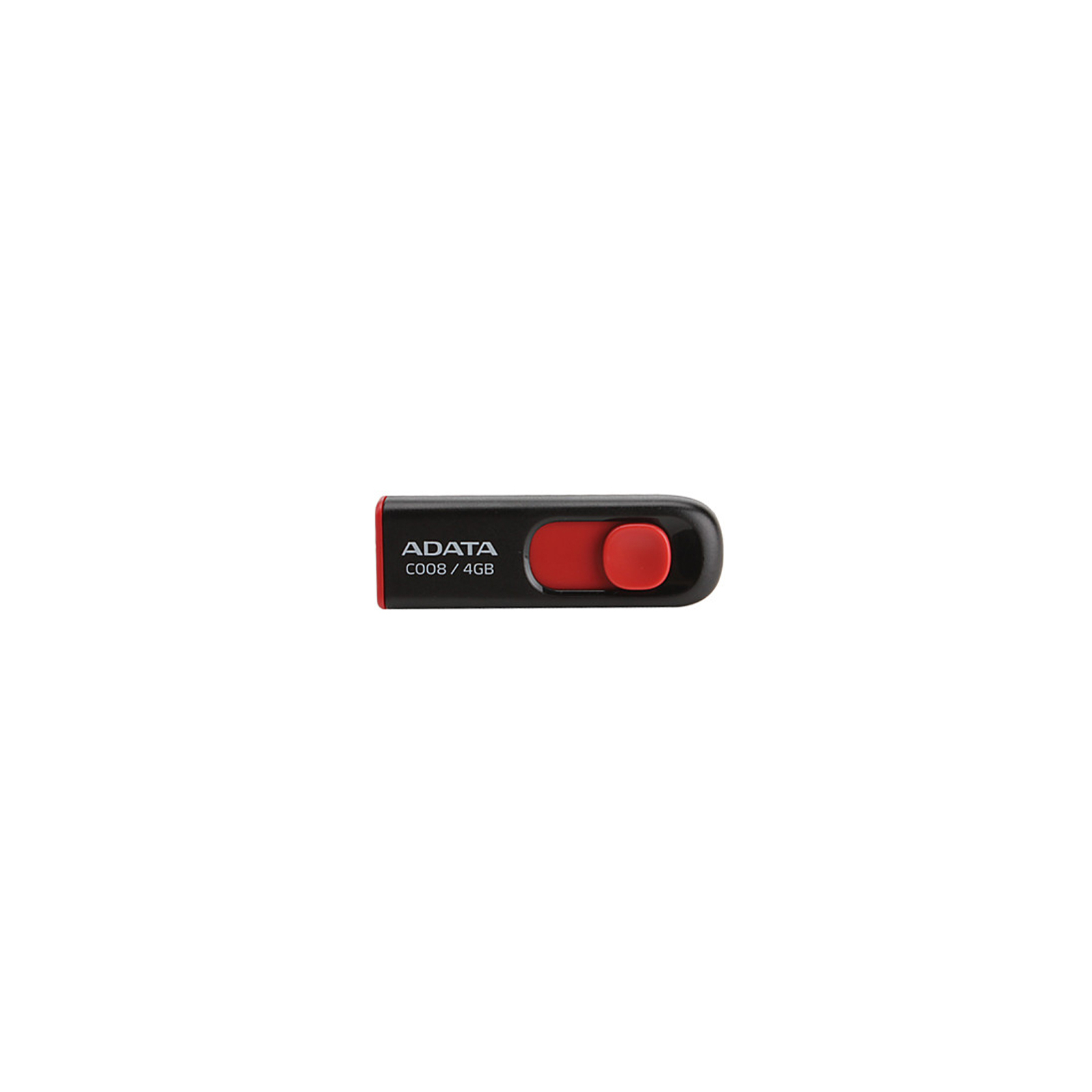 USB флеш накопитель ADATA 64GB C008 Black+Red USB 2.0 (AC008-64G-RKD)