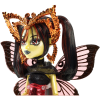 Кукла Monster High дочь Человека-Мотылька серии Светские монстро-дивы Буу-Йорк (CHW64-3) изображение 3