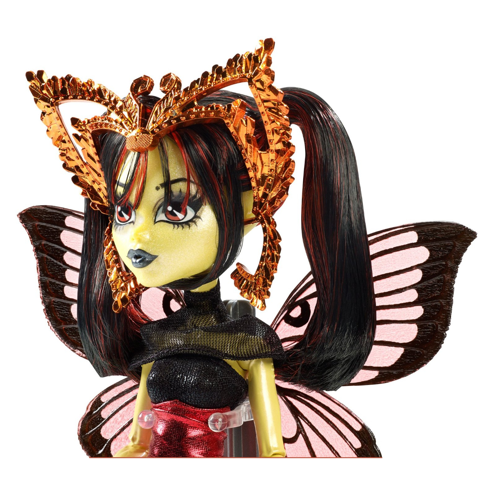 Кукла Monster High дочь Человека-Мотылька серии Светские монстро-дивы Буу-Йорк (CHW64-3) изображение 3