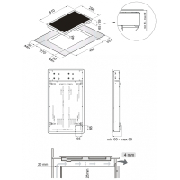 Варочная поверхность Perfelli HVC 3210 BL изображение 2