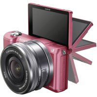 Цифровой фотоаппарат Sony Alpha 5000 kit 16-50 Pink (ILCE5000LP.CEC) изображение 4