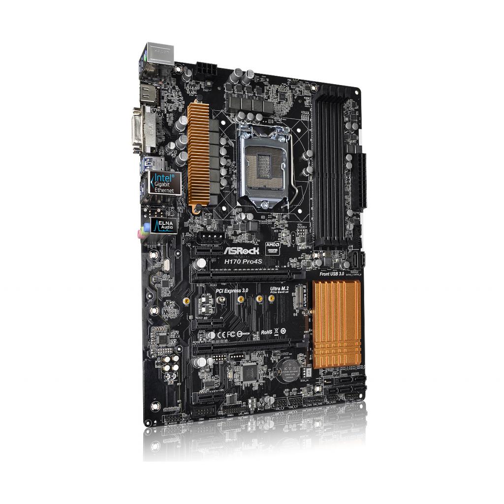 Материнская плата ASRock H170 PRO4S изображение 4