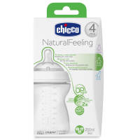 Бутылочка для кормления Chicco Step Up New 250 мл с силиконовой соской 4 мес+ (80725.00.04)
