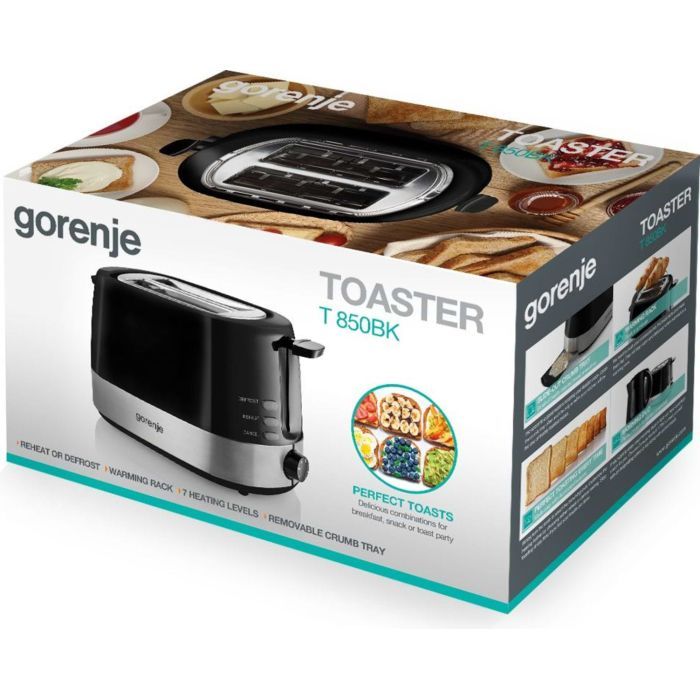 Тостер Gorenje T850BK изображение 10