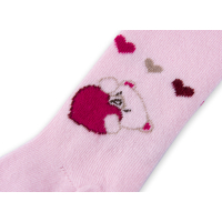 Колготки детские Bibaby для девочек с мишками розовые (68085-86/G-pink) изображение 5
