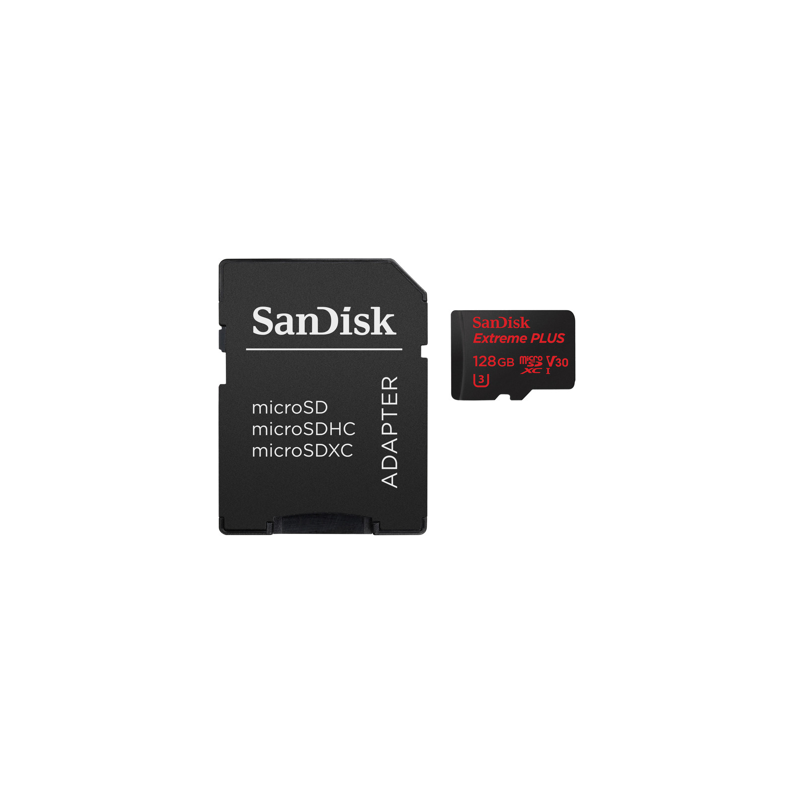 Карта памяти SanDisk 128GB microSDXC class 10 UHS-I 4K Extreme Plus (SDSQXWG-128G-GN6MA)