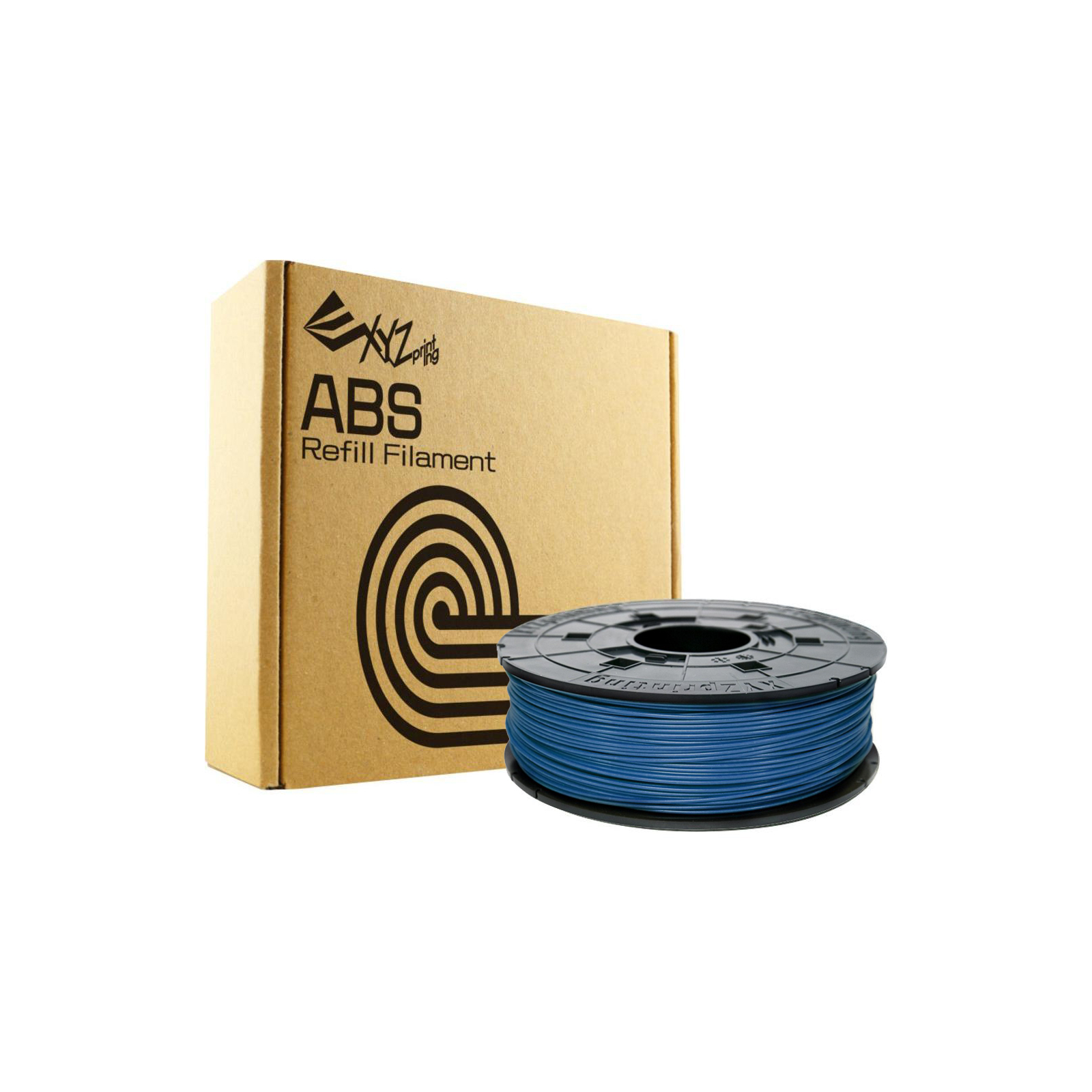 Пластик для 3D-принтера XYZprinting ABS 1.75мм/0.6кг Filament, Steel Blue, for daVinci (RF10BXEU03K) зображення 2