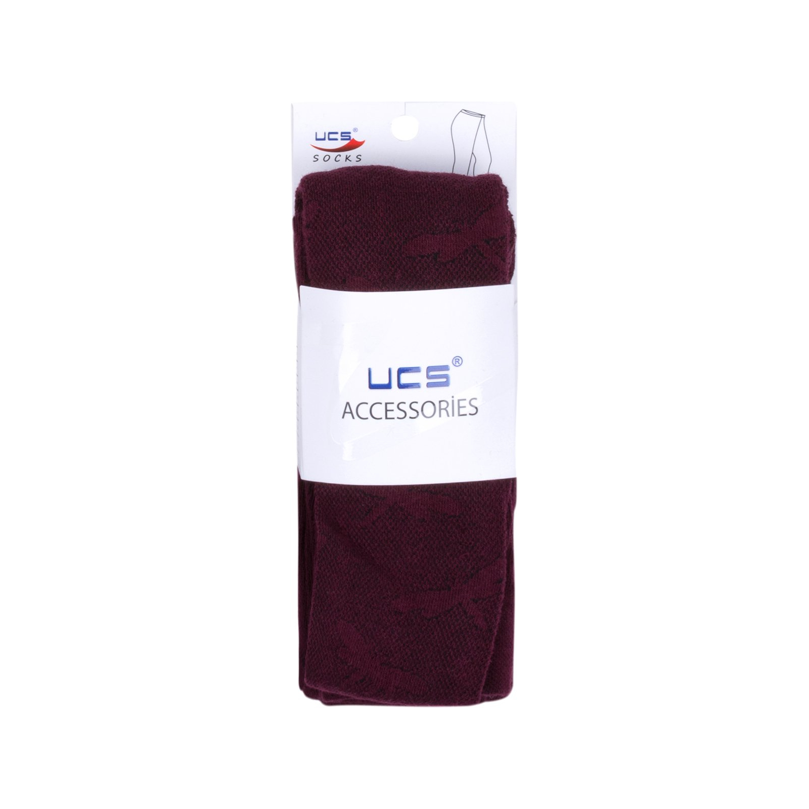Колготки UCS Socks со стрекозами однотонные (M0C0301-1049-9G-bordo) изображение 2