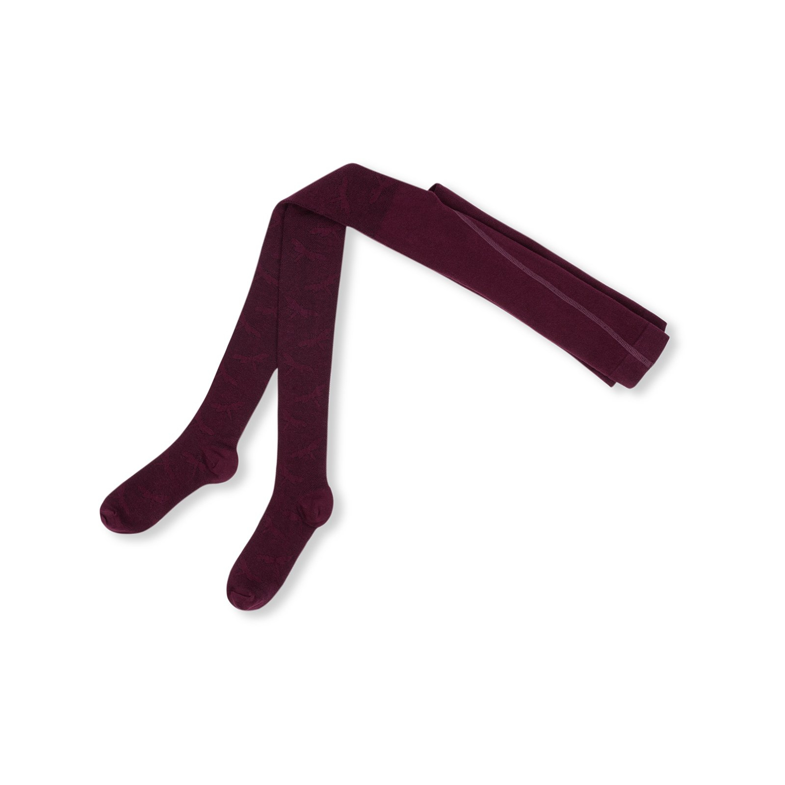 Колготки UCS Socks со стрекозами однотонные (M0C0301-1049-9G-bordo)