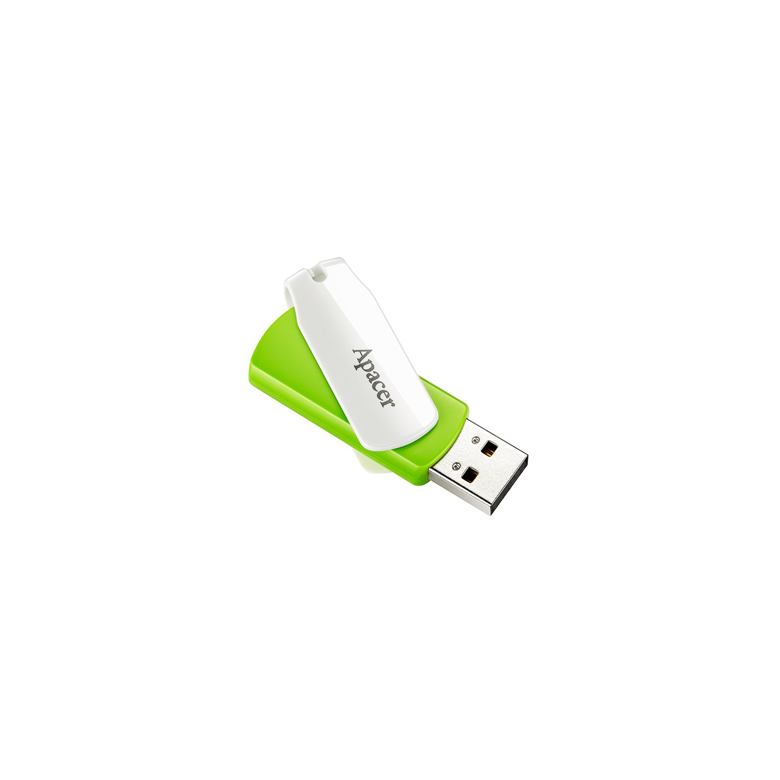USB флеш накопитель Apacer 64GB AH335 Green USB 2.0 (AP64GAH335G-1) изображение 3