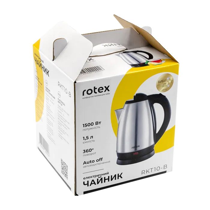 Электрочайник Rotex RKT10-B изображение 3