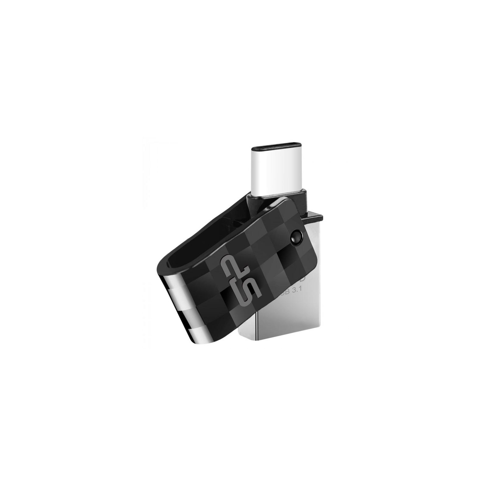 USB флеш накопитель Silicon Power 16GB Mobile C31 USB 3.1 / USB Type-C (SP016GBUC3C31V1K) изображение 2