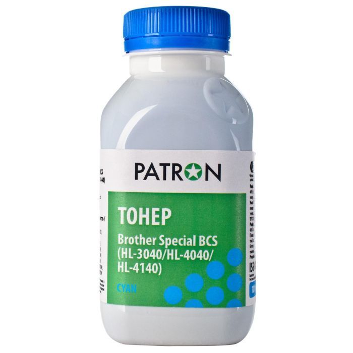 Тонер Brother HL-3040/4040/4140 BCS CYAN 100г Patron (PN-BCS-C-100) изображение 3