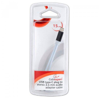 Кабель мультимедийный Type-C to Jack 3.5mm female Cablexpert (CCA-UC3.5F-02) изображение 3