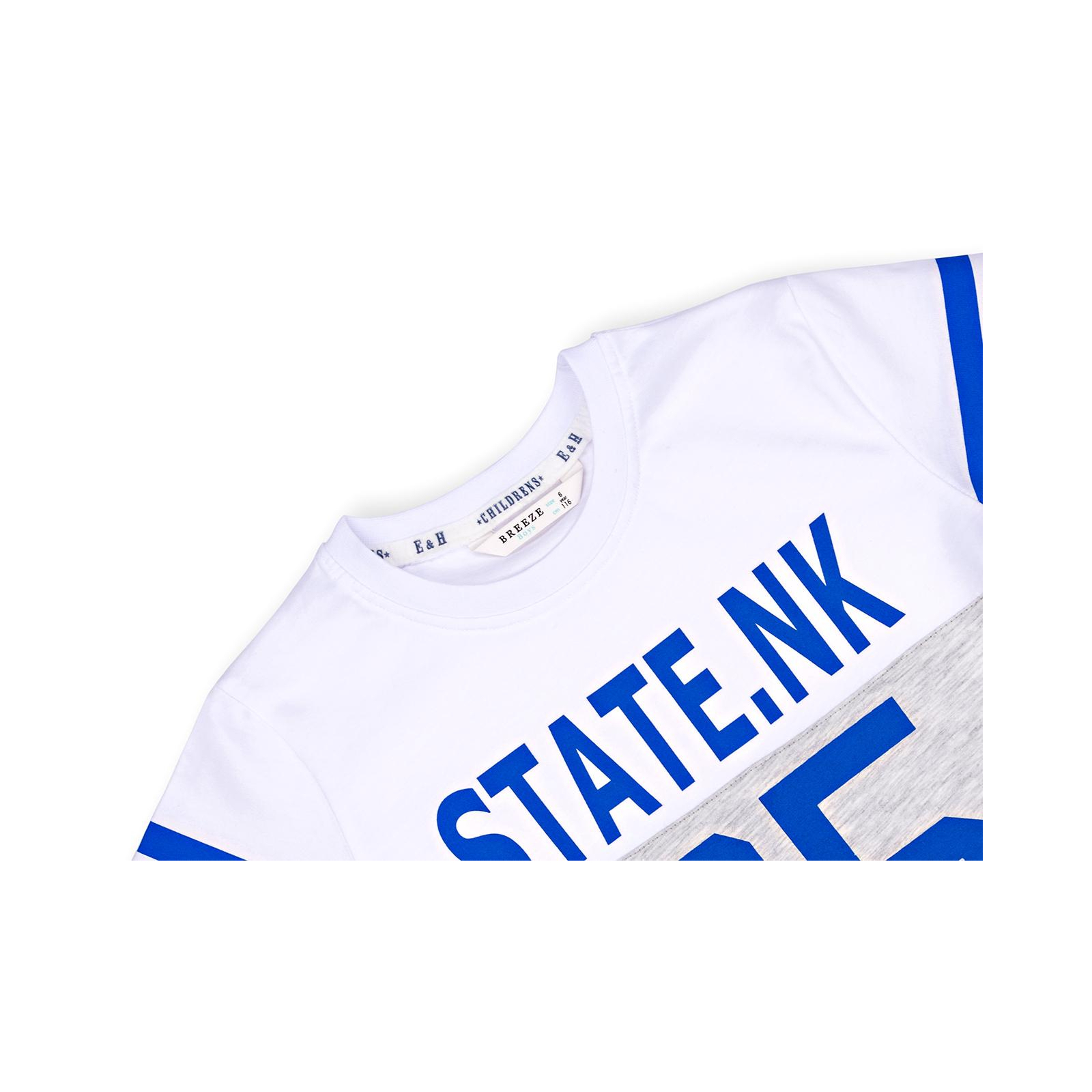 Набір дитячого одягу Breeze "STATE NK. 95" (11068-140B-white) зображення 7