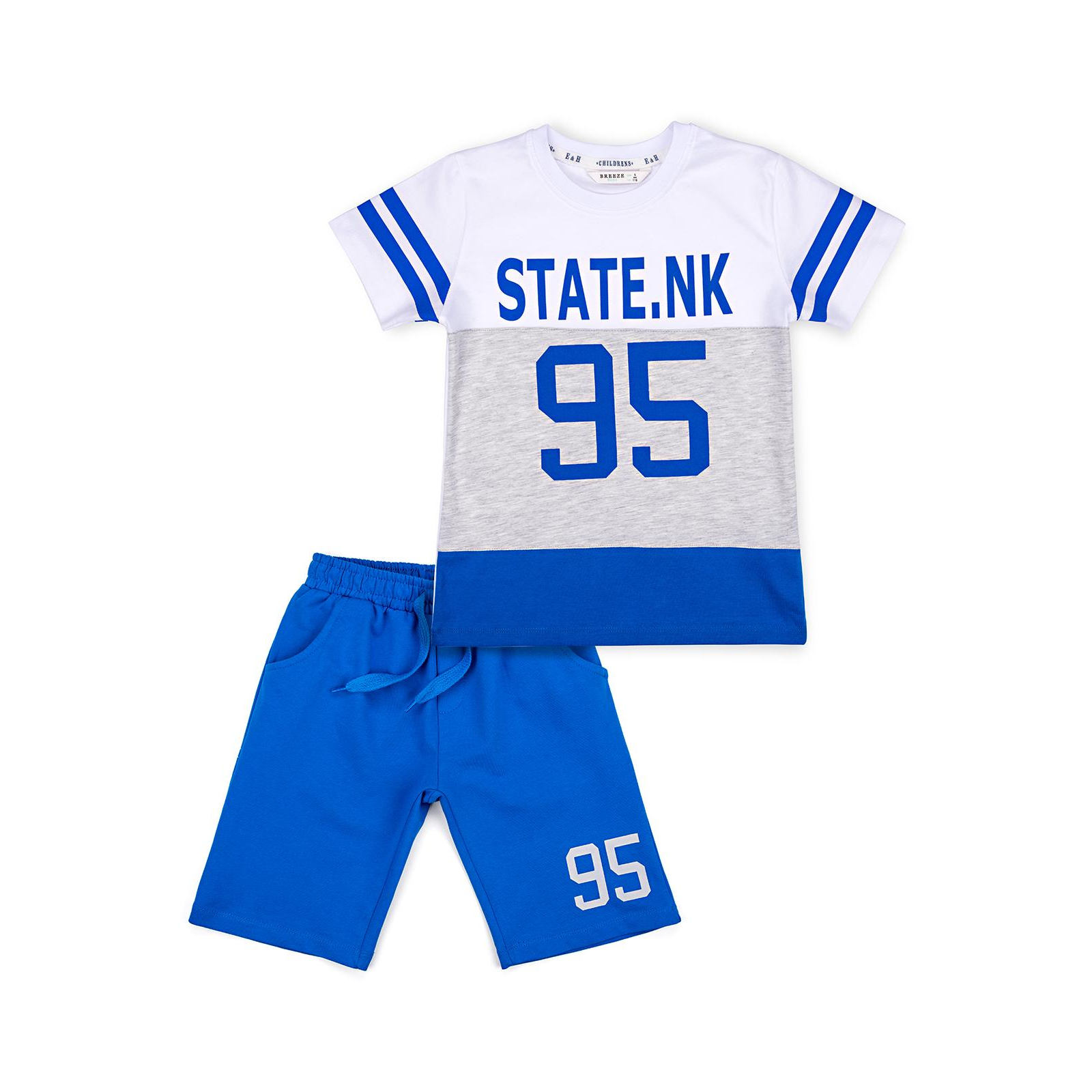 Набор детской одежды Breeze "STATE NK. 95" (11068-128B-white)